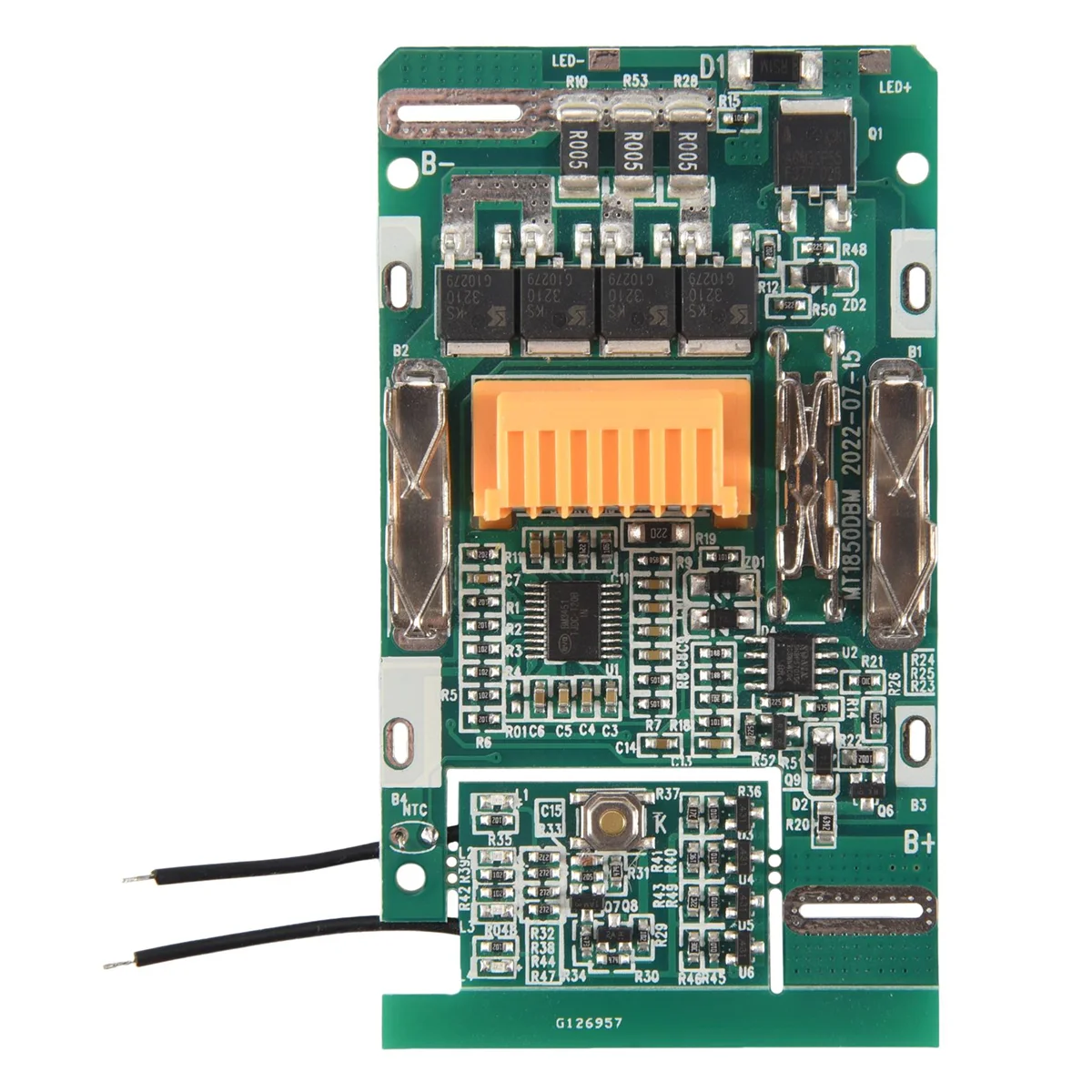 BMS PCB Carregamento Proteção Board, bateria de iões de lítio, ferramentas elétricas, BL1830, BL1815, BL1860, LXT400, Bl1850