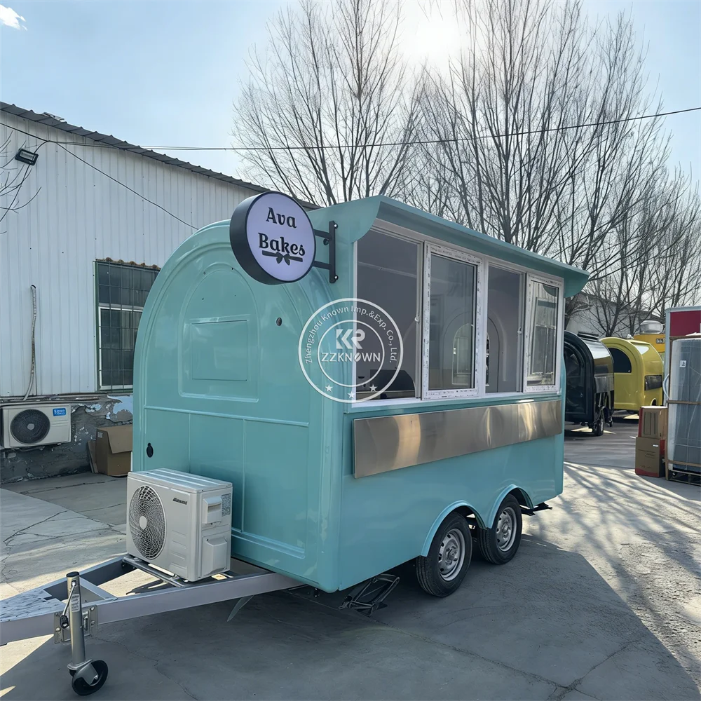 

Customized Fully Equipped Food Truck Mobile Portable Outdoor Catering Truck Concession Custom Built Food Trailer For Sale