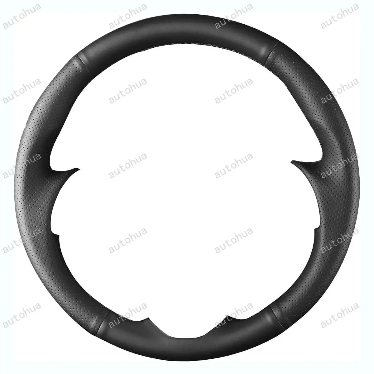 غطاء عجلة القيادة مخيط يدويًا لكيا 2022 سورينتو PHEV/2022 كرنفال/2021 سورينتو، جلد ستوكات غير قابل للانزلاق وجيد التهوية