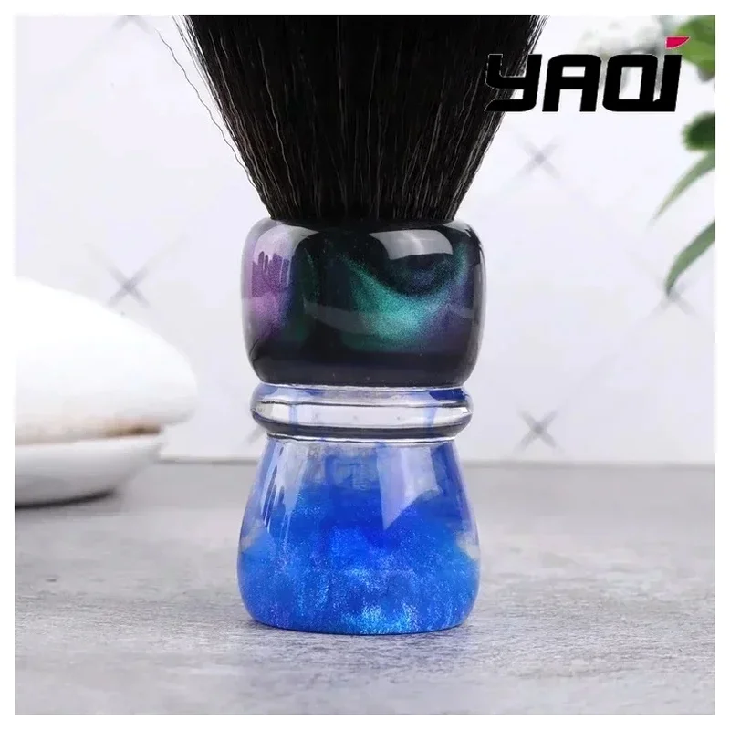 28mm Shaving Brush Wet YAQI OCEAN Synthetic Hair Resin Handle Shaving Brush Birthday Gift Collectibles For Boyfriend Men 2026