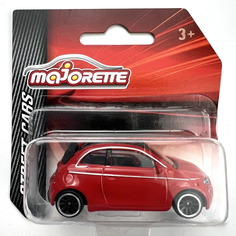 Majorette Street Cars FIAT 500 ICON COUPE  CABRIOLET 1/64 Die-cast Model Collection Toy Vehicles