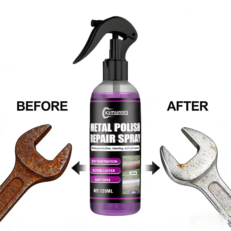 Fasilawei Rust Remover Lubricant Spray - For Exhaust Pipe Stainless Steel Kitchen Bathroom Anti-Rust