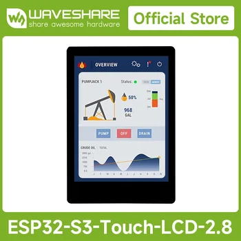 Mayo ESP32-S3 2.8 inch capacitive touch screen development board, 240×320, IPS, 5-point touch, 32-bit LX7 dual core