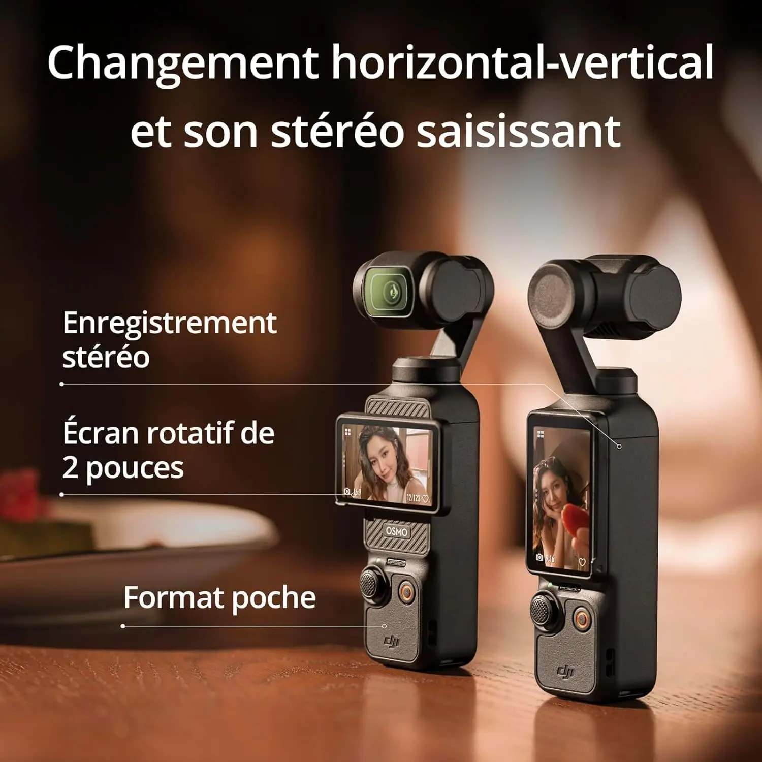 Cámara Digital DJI Osmo Pocket 3 para Vlog, CMOS de 1», Video 4K/120fps, Nueva, Sin Activar, Estabilización de 3 Ejes, Seguimiento Rápido de Rostros/Objetos, Pantalla Giratoria de 2», Cámara Pequeña 5