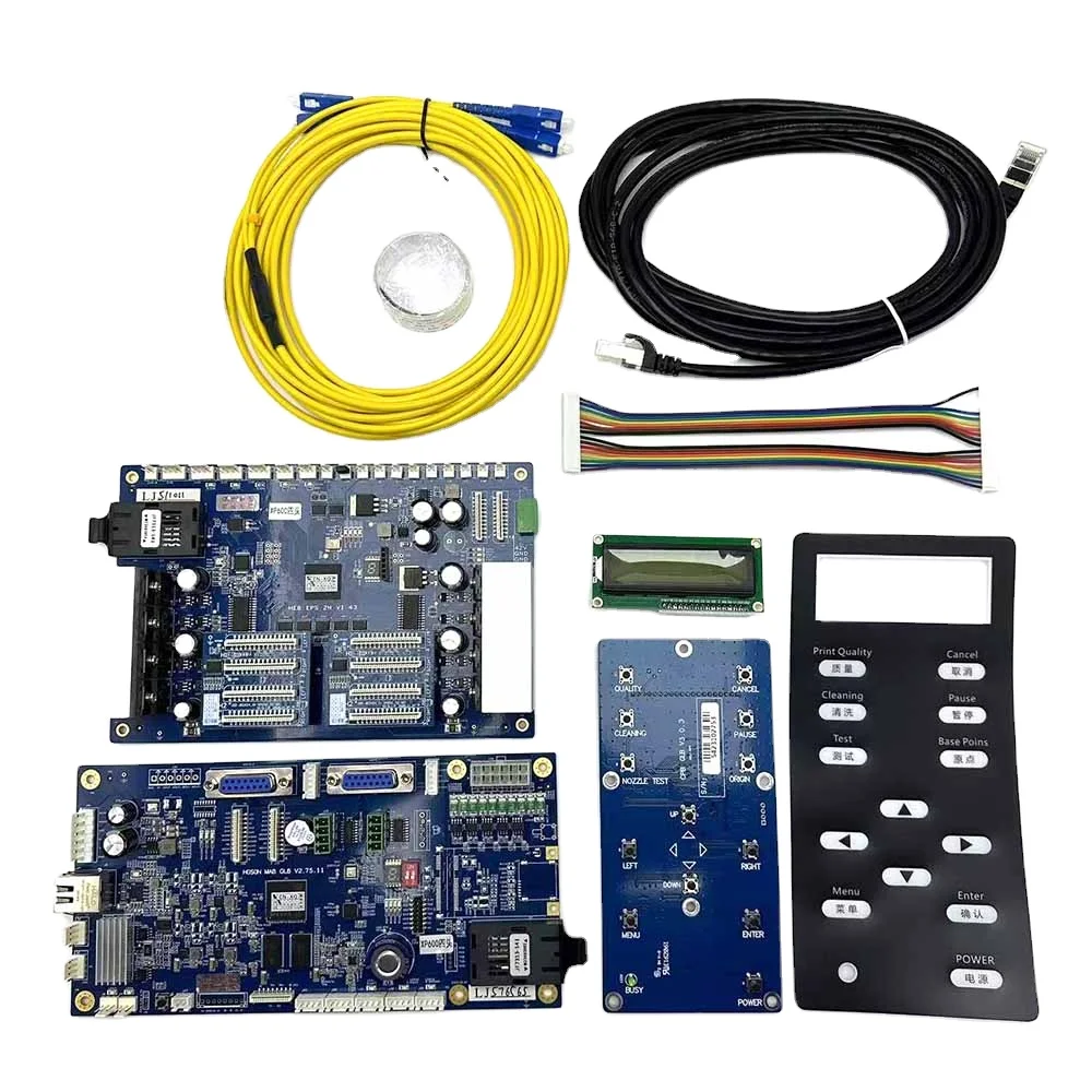 Hoson 4 head Board kit for Epson xp600 printhead board kit for roll to roll water based/Eco solvent printer network version