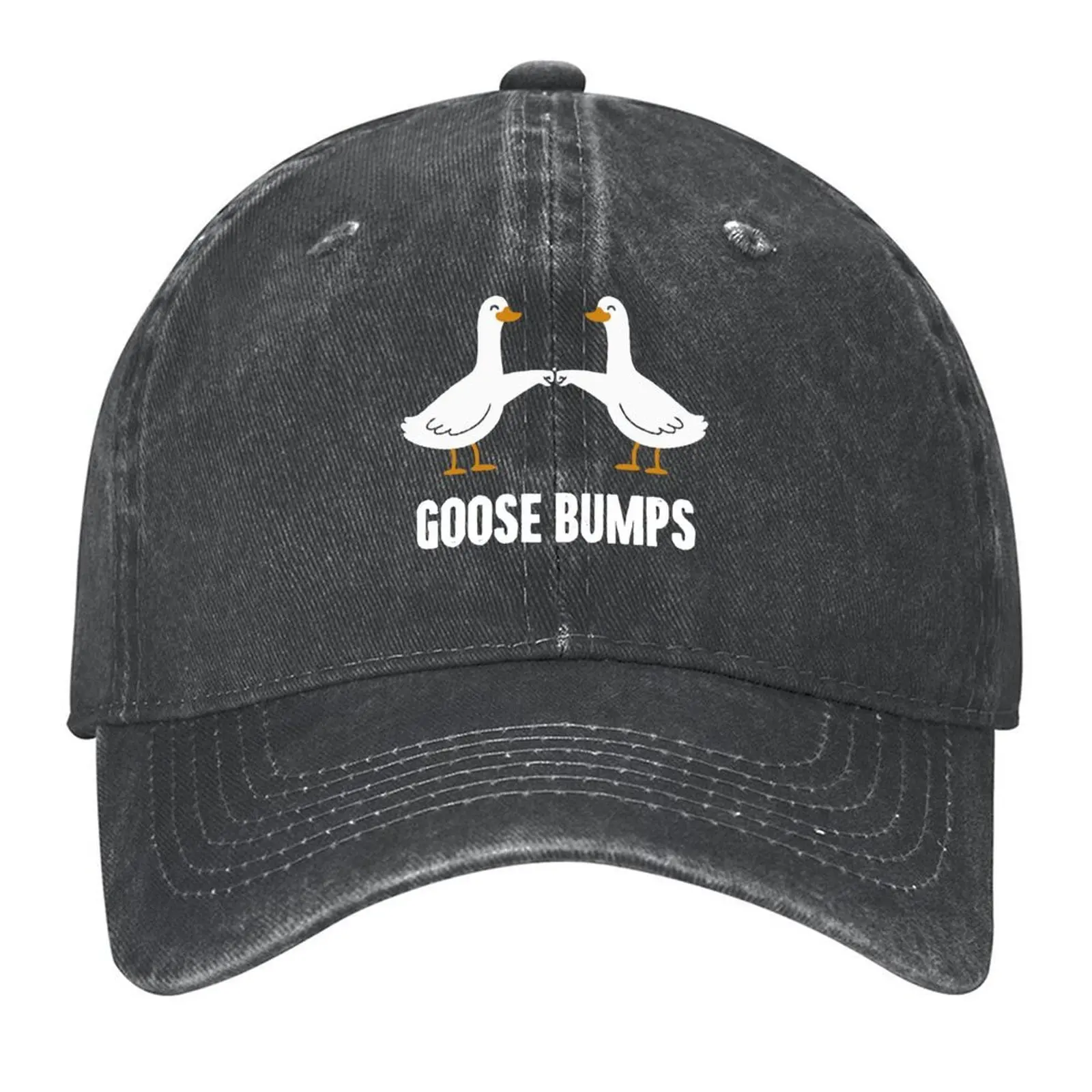 

Бейсбольная кепка Goose Bumps-Funny Duck, рыбацкая шляпа, шляпа для гольфа, забавные шляпы, конская шляпа, женские шляпы, мужские