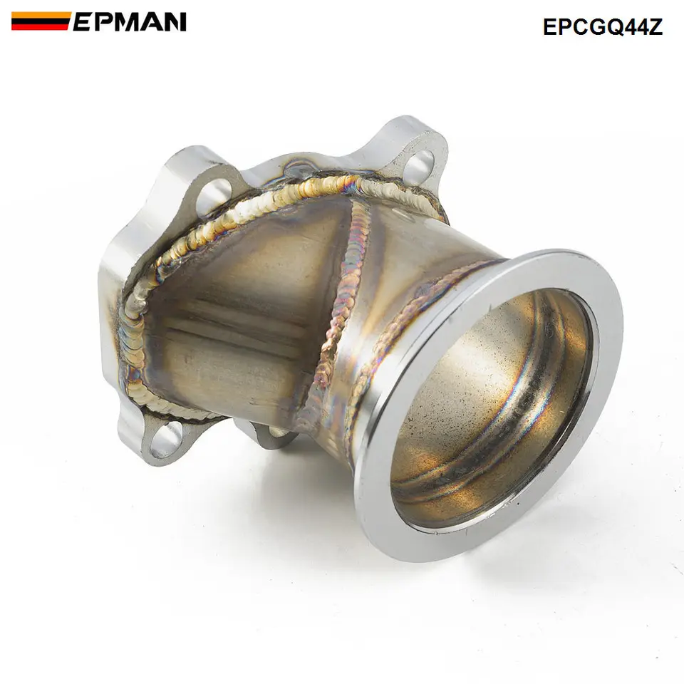 EPMAN Universal for GT25 GT28 T25 T28 Turbo Down Pipe 5 Bolt To