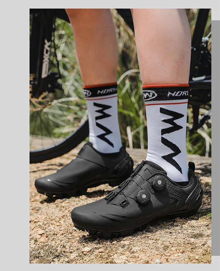 Unisex-Fahrradschuhe, atmungsaktive SPD-Rennradschuhe, professionelle MTB-Mountainbike-Schuhe, locklose Trainings-Fahrradschuhe – Detail 35