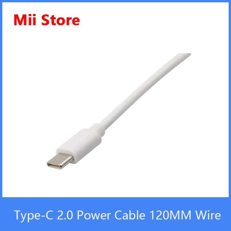 MiiBestODType-C 2.0 Power Cable 120MM Wire with White Color Suitable for Orange Pi Raspberry Pi single board computer