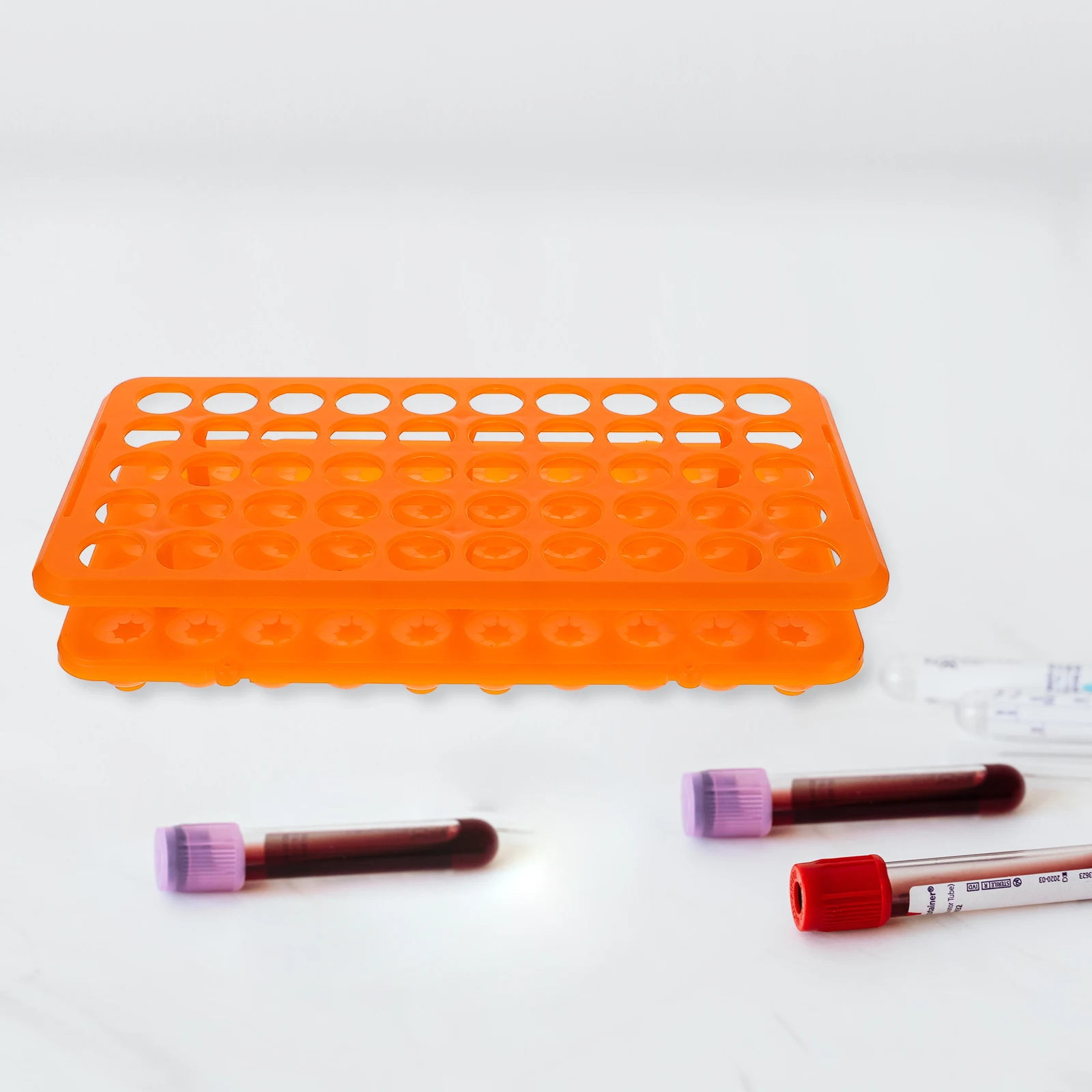 

Test Tube Rack Laboratory Blood Collection Holder Racks Pp Sampling Shelf