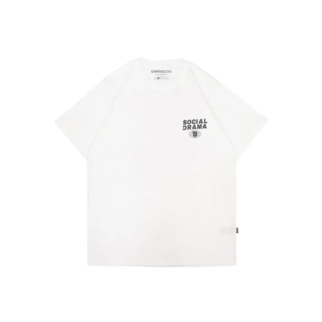 【COD】 Owners Tshirt - More Drama White Male T