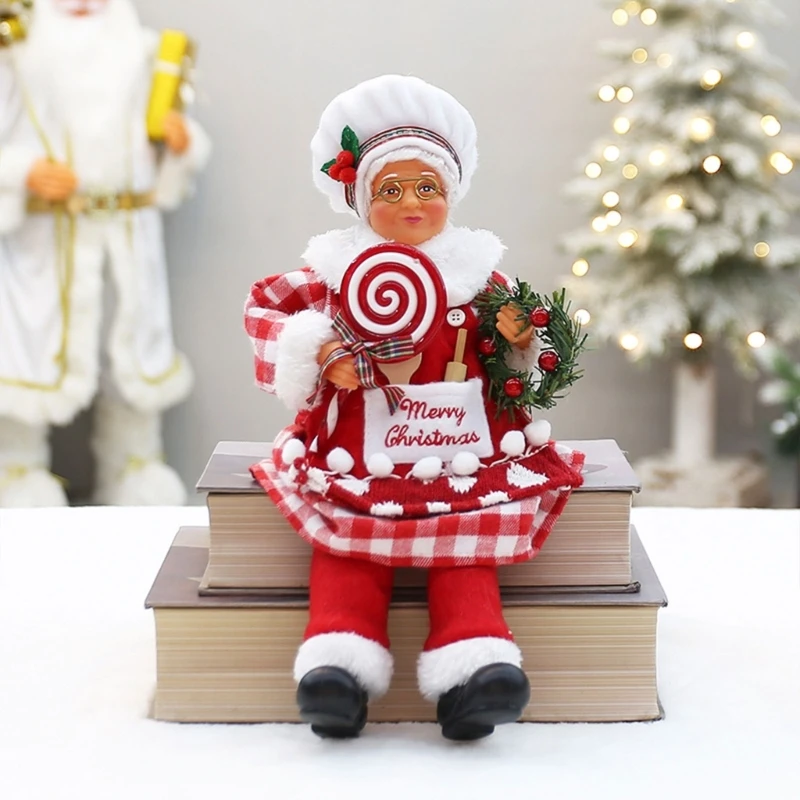 手作り ChristmasCook サンタ オーナメント メリー サンタ クック