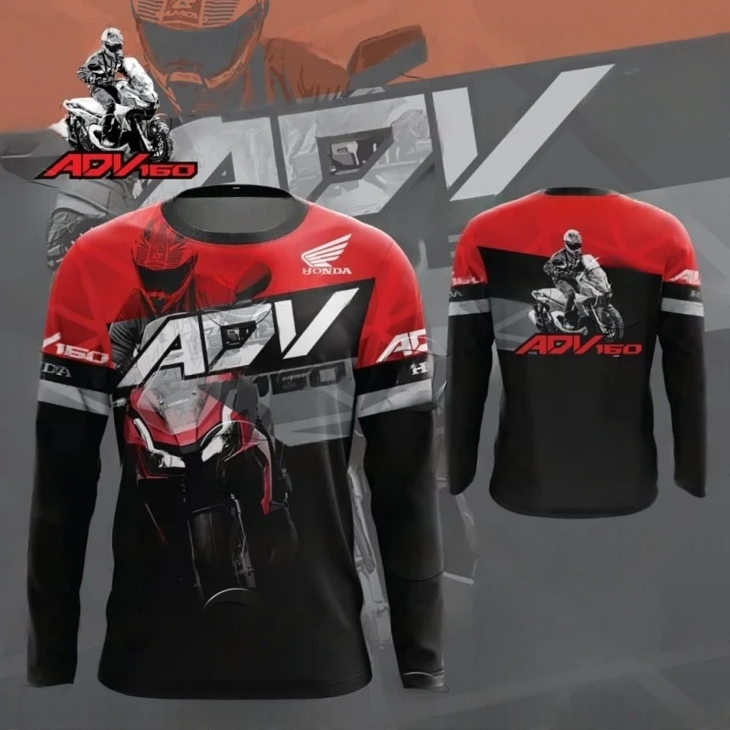 

Honda Fashion Motorsport Racing Jersey Men Women Clothes For Motorcycle Mountain Bike Downhill Breathable Quick Dry Adv T Shirt