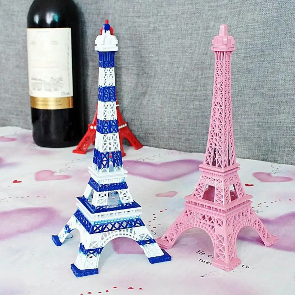 Paris Eiffel Tower Miniature Vintage Home Desktop Decoration Paris Eiffel Tower Figurine Statue Eiffel Model Souvenir Gifts