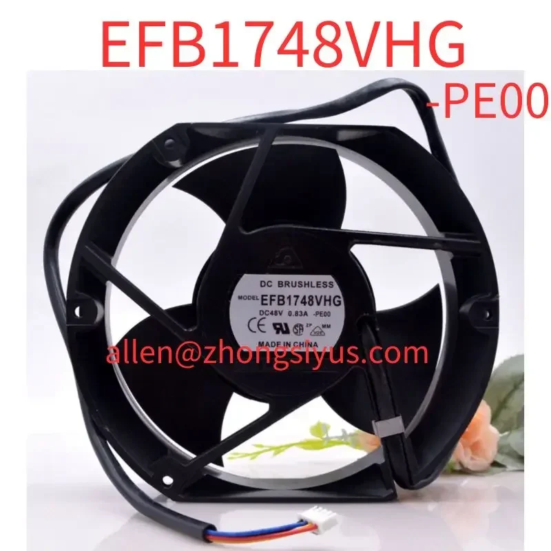 

Brand-new EFB1748VHG-PE00 48V 0.83A large air volume frequency converter cooling fan 17CM EFB1748VHG