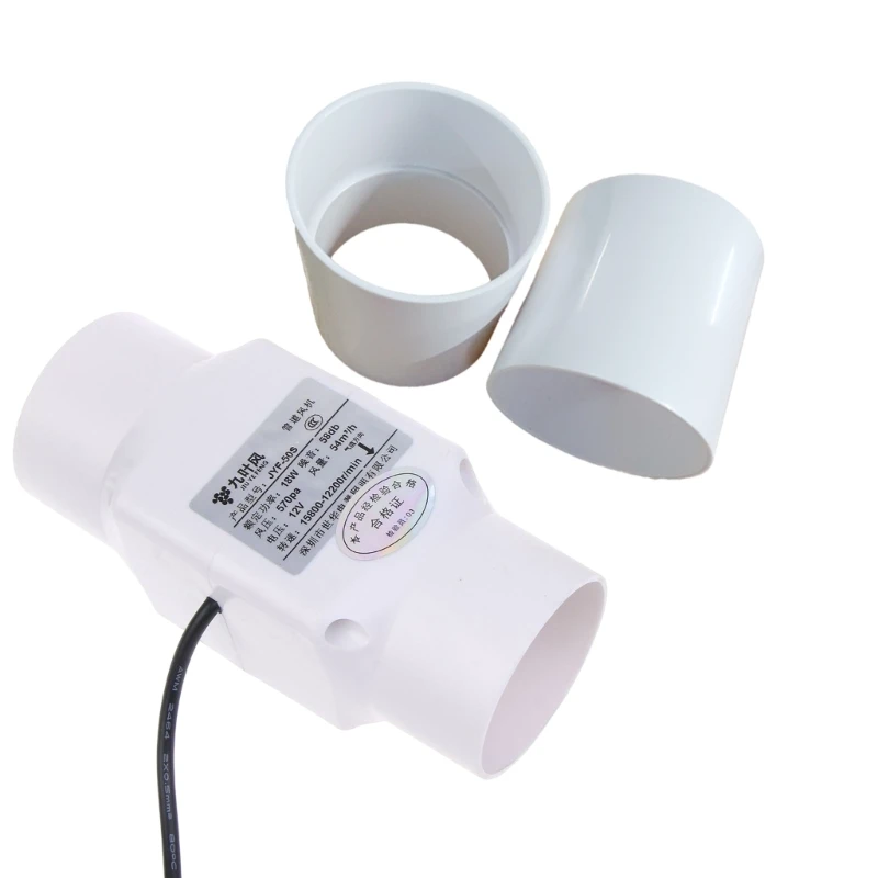 2inch Silent Home Ventilator for Bathroom Kitchen Exhaust Ventilation 220V 110V Dropship