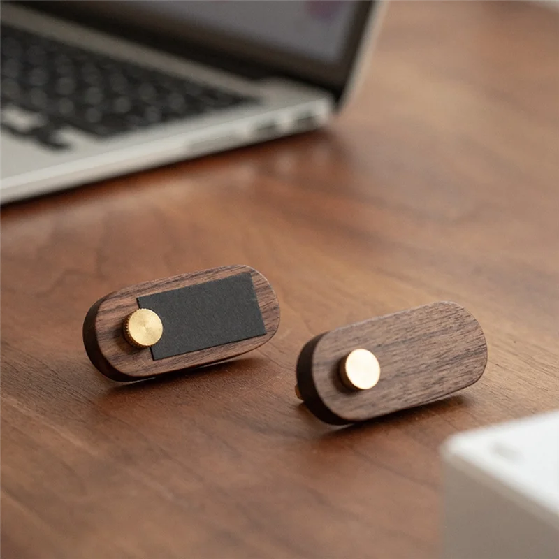 Latest 1PCS Solid Wood Small Price Display Card Cake Product Tag Simple Handwritten Label Durable Easy Install Easy To Use