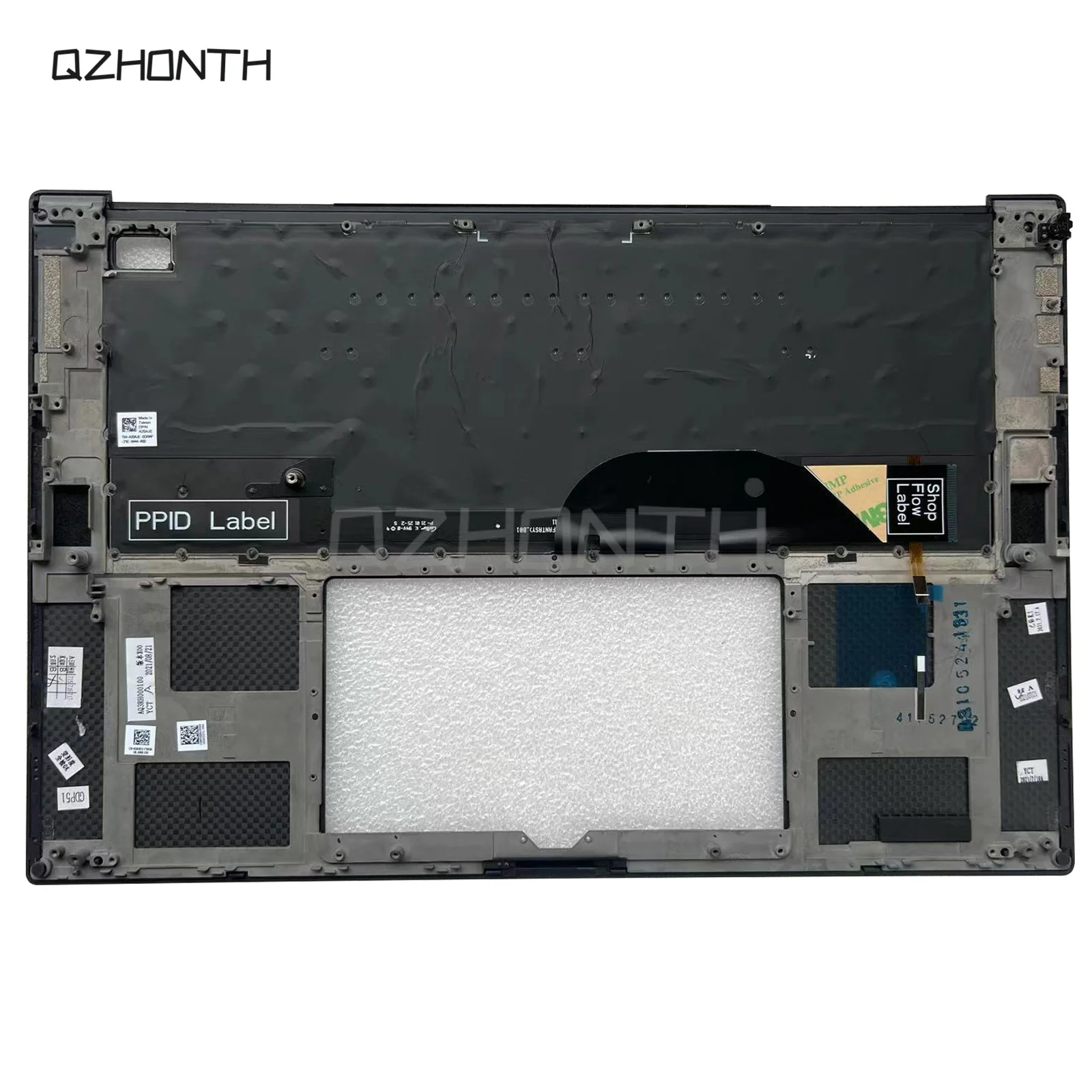 New For Dell XPS15 9520 9530 Precision 5570 Palmrest Upper Case with US Backlit Keyboard 0GN0D2 GN0D2 15.6''