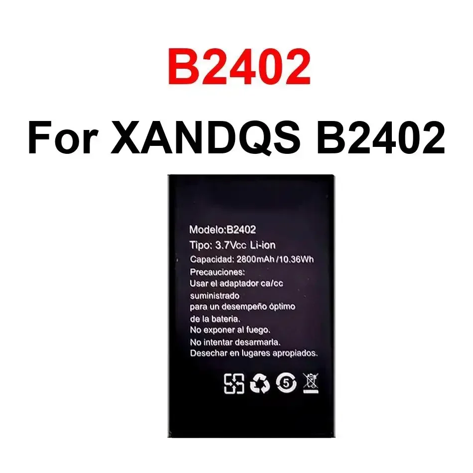 

Eco-Friendly Replacement For XANDQS B2402 Mobile Phone Battery