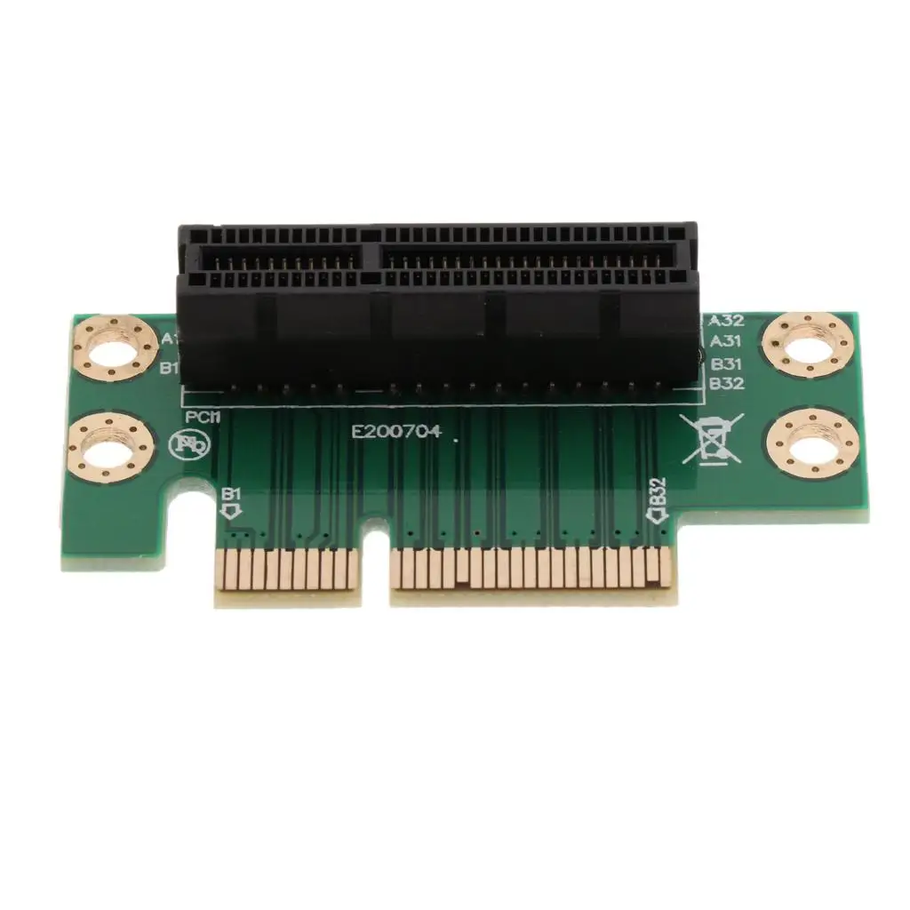 Adaptador PCI-E 4X Riser Card, 90 Ângulo para Chassis Servidor 1U 2U