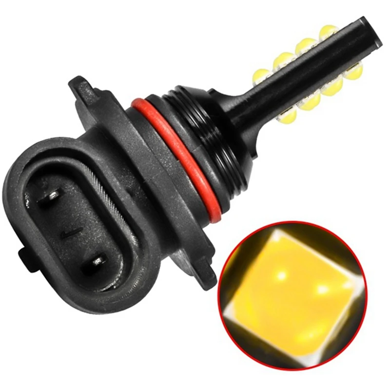 Luz antiniebla para coche, lámpara LED antiniebla de decodificación, H8/H11 3030 12Smd, blanco frío, 4 piezas