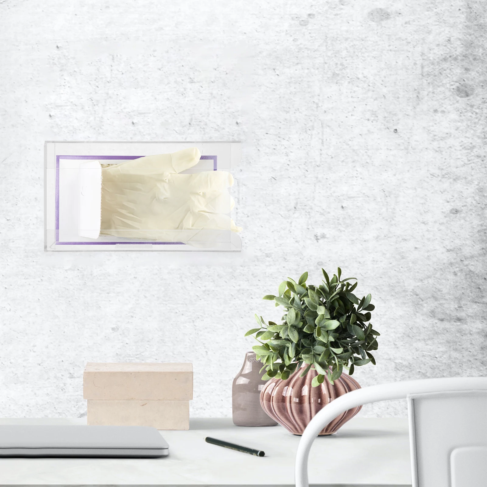 

Transparent Disposable Transparent Disposable Gloves Box Box Clear Acrylic Wall Mountable Storage Organizer Work Gloves