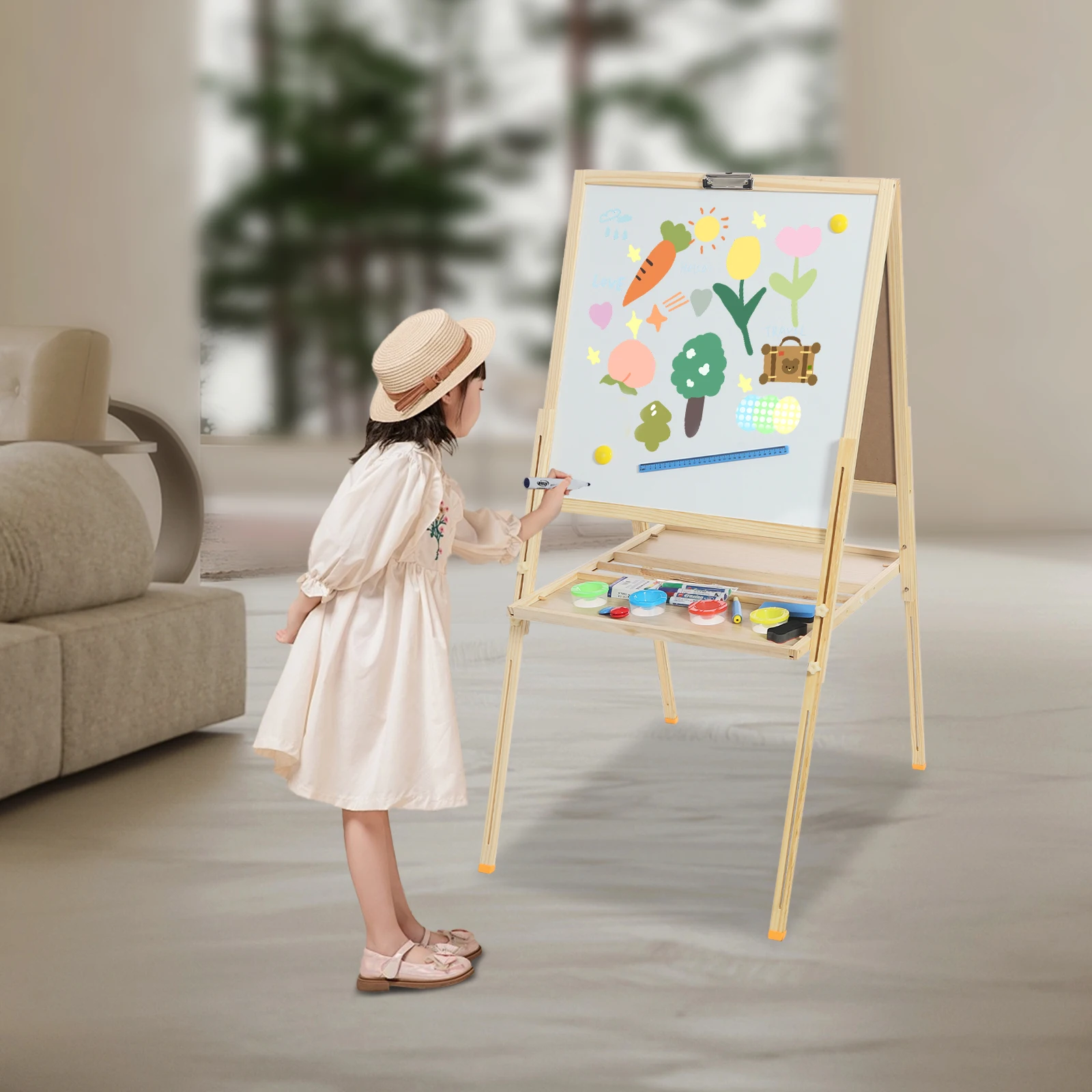 تخفيضات كبيرة! حامل رسم خشبي ق - مراجعة Travel Accessories Teens وسعره