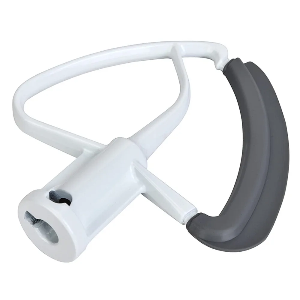 مضرب فليكس إيدج لـ KitchenAid 4.5-5 QT مجداف خلاط برأس مائل مع مكشطة وعاء بحواف سيليكون مرنة #5