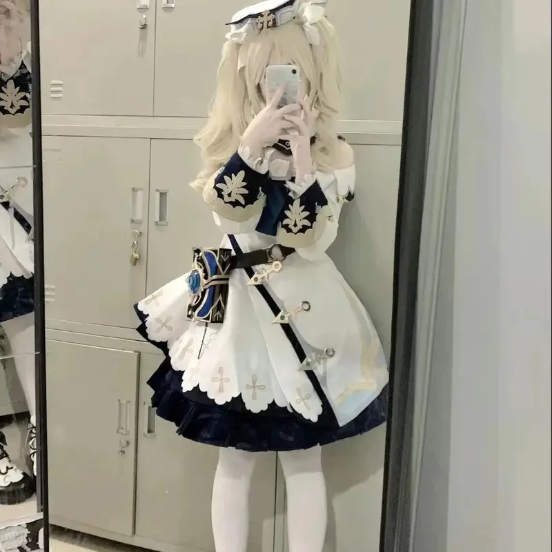 

Костюм Барбары для косплея на Хэллоуин, Рождественский фестиваль, вечеринка, повседневные модные ролевые костюмы