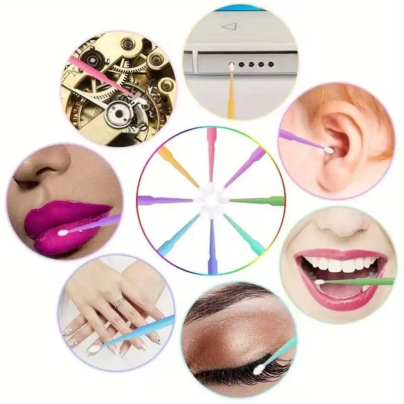 

100 шт. одноразовых кистей-аппликаторов для подкраски и удаления вмятин на автомобиле