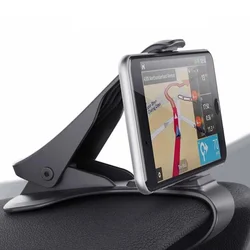 Supporto per telefono per auto Supporto per telefono da cruscotto per navigazione GPS da 6,5 pollici in auto per staffa di supporto universale per clip per telefono cellulare