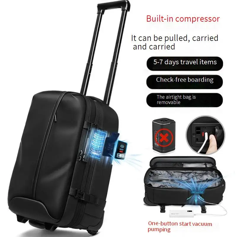 

Мужская дорожная электрическая присоска, вакуумная компрессионная посылка, большие вместительные рюкзаки с ручкой, повседневные сумки, женская сумка для приключений