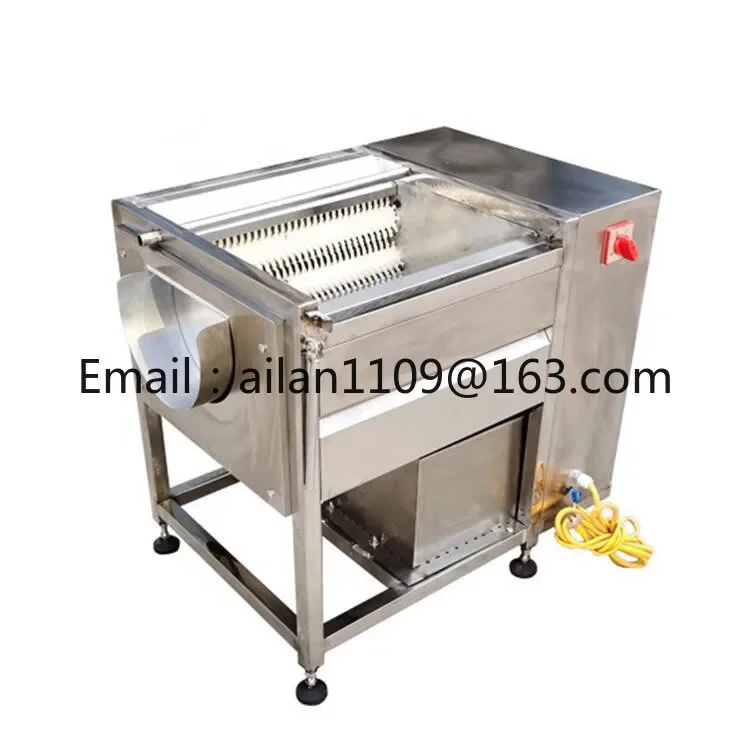 Vegetables and Fruits Automatic Industrial Potato Ginger Lotus Root Papaya Sweet Potato Washing and Peeling Machine