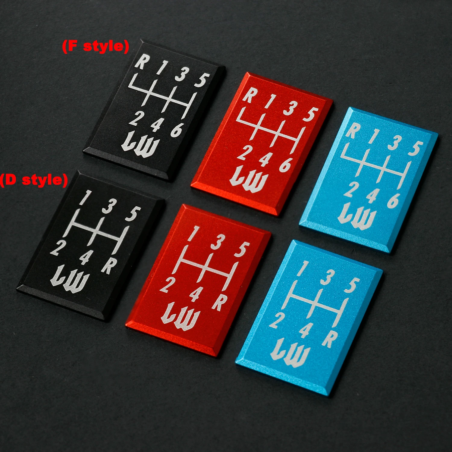 LW والعتاد التحول المقبض وضع رافعة التحول مقبض ملصق شعار شارة