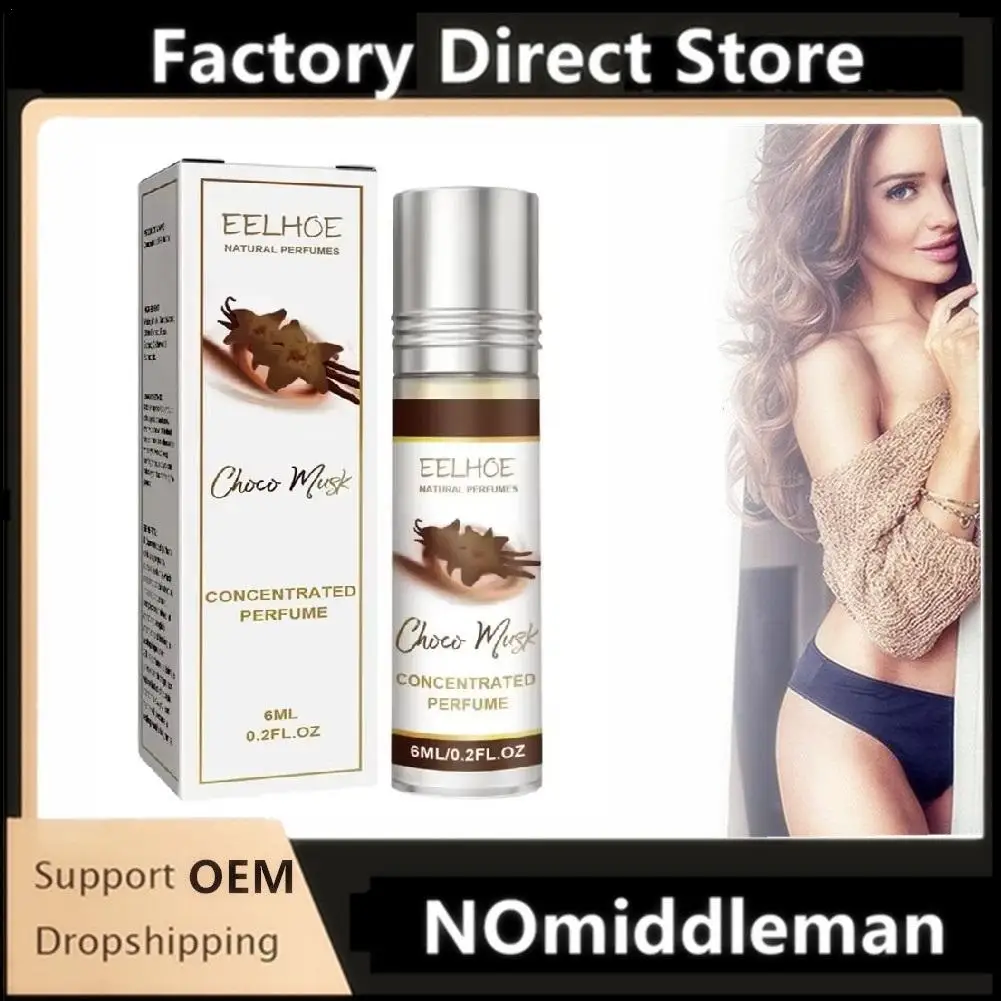 6ml Choco Musk Concentrated Perfume Oil Long Lasting Seduction Light Fragrance Elegant Attract Fragrance For Lovers Gift