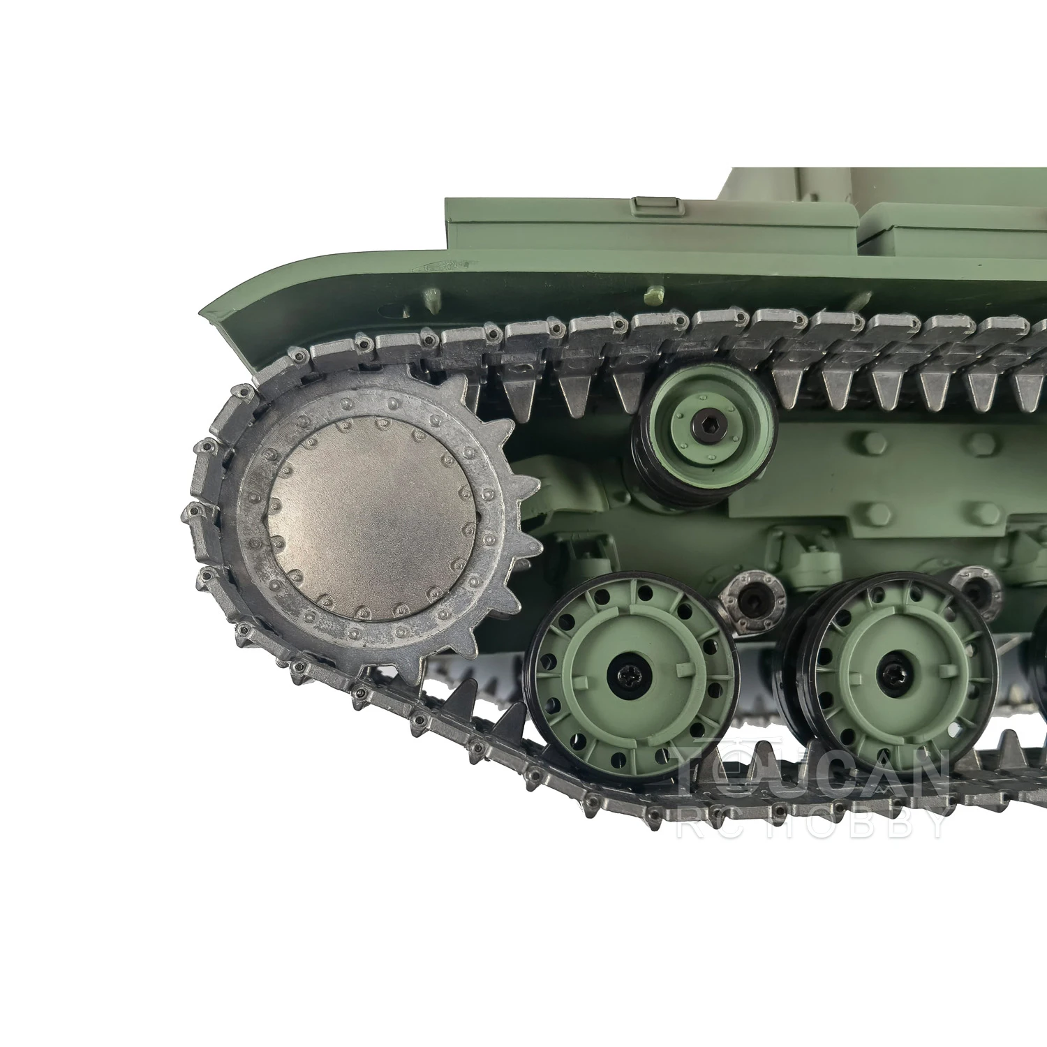Heng Long-soviet-リモートコントロールタンクKV-2,金属トラック,子供用パンザー,3949,tk7.0,rtr,th19750,1:16,米国在庫