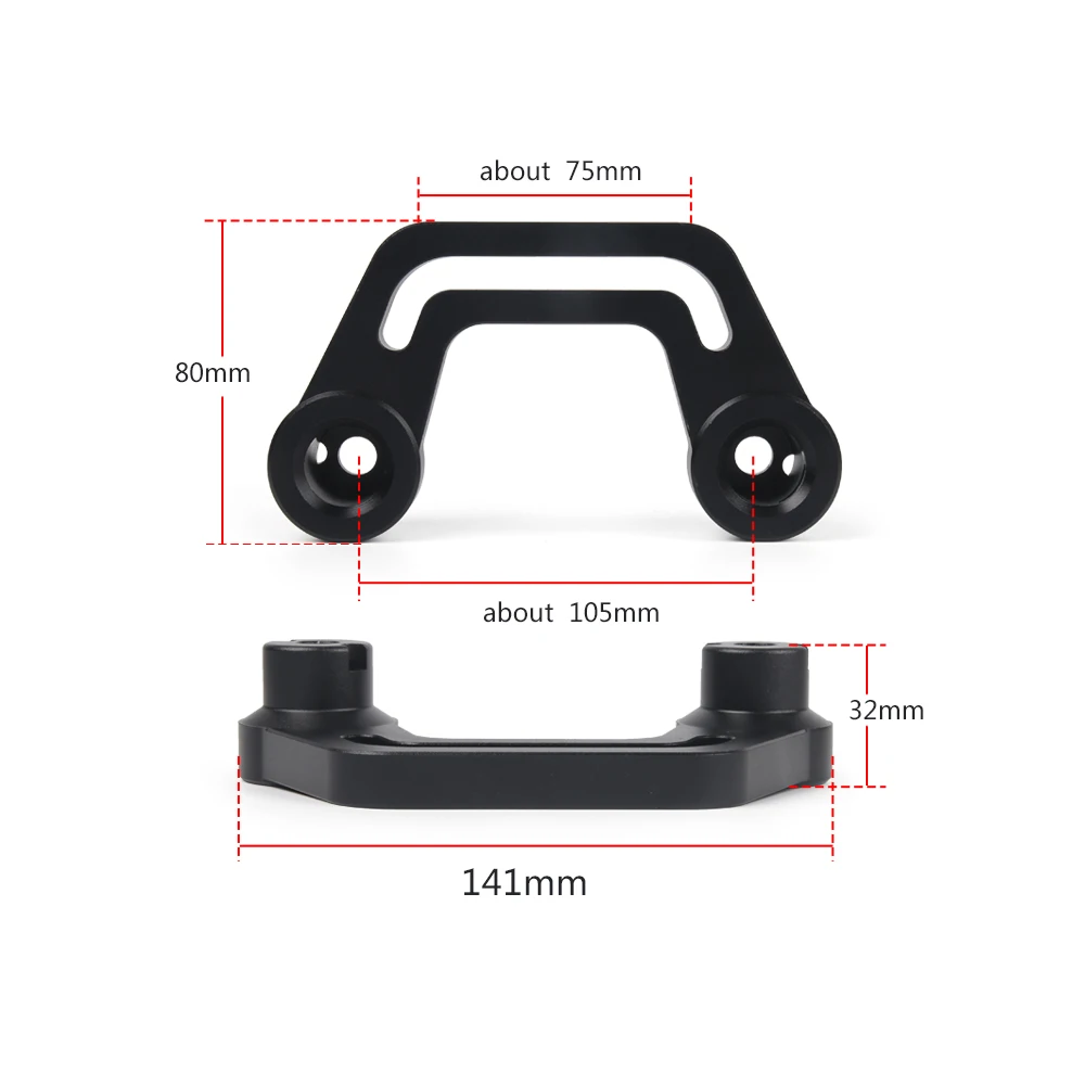 Aluminum 1 Pair Light Mounting Brackets for 2018-2022 Jeep Wrangler JL/JLU 2020 2021 2022 Gladiator JT A-Pillar Windshield