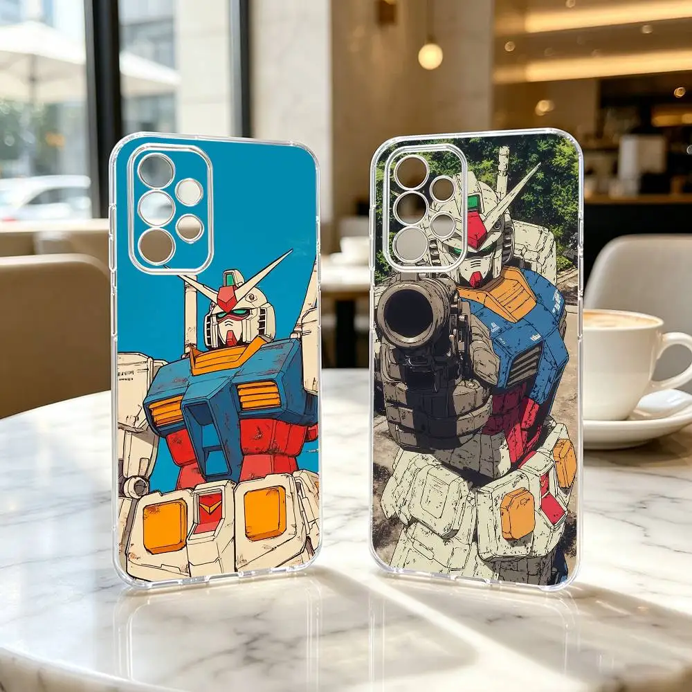 Mobile Suit G-Gundam Gift  Amuro Ray  Phone Case For Samsung S25,S24,S21,S22,S23,S30,Ultra,S20,Plus,Fe Transparent Cover