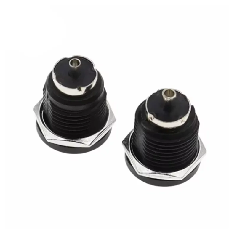 2PCS DC Large Current Charging Jack 5.5x2.5mm / 5.5x2.1mm Female Panel Mount Connector 5.5x2.5/2.1mm Socket Connector