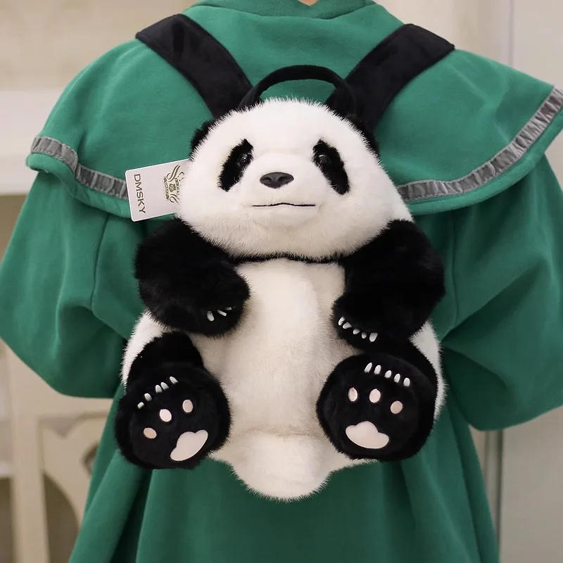 Simulated Panda Shoulder Bag Plush Toy Birthday Gift