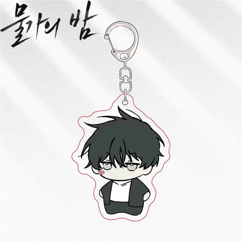 Coreano BL Manwha 6CM Anime portachiavi donna Lee Joobin Lee Joobin acrilico portachiavi uomo carino portachiavi borsa ciondolo ornamento regalo