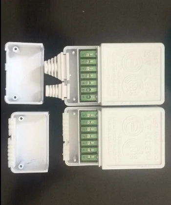1pc waterproof 8 channel control box for festival lighting etc
