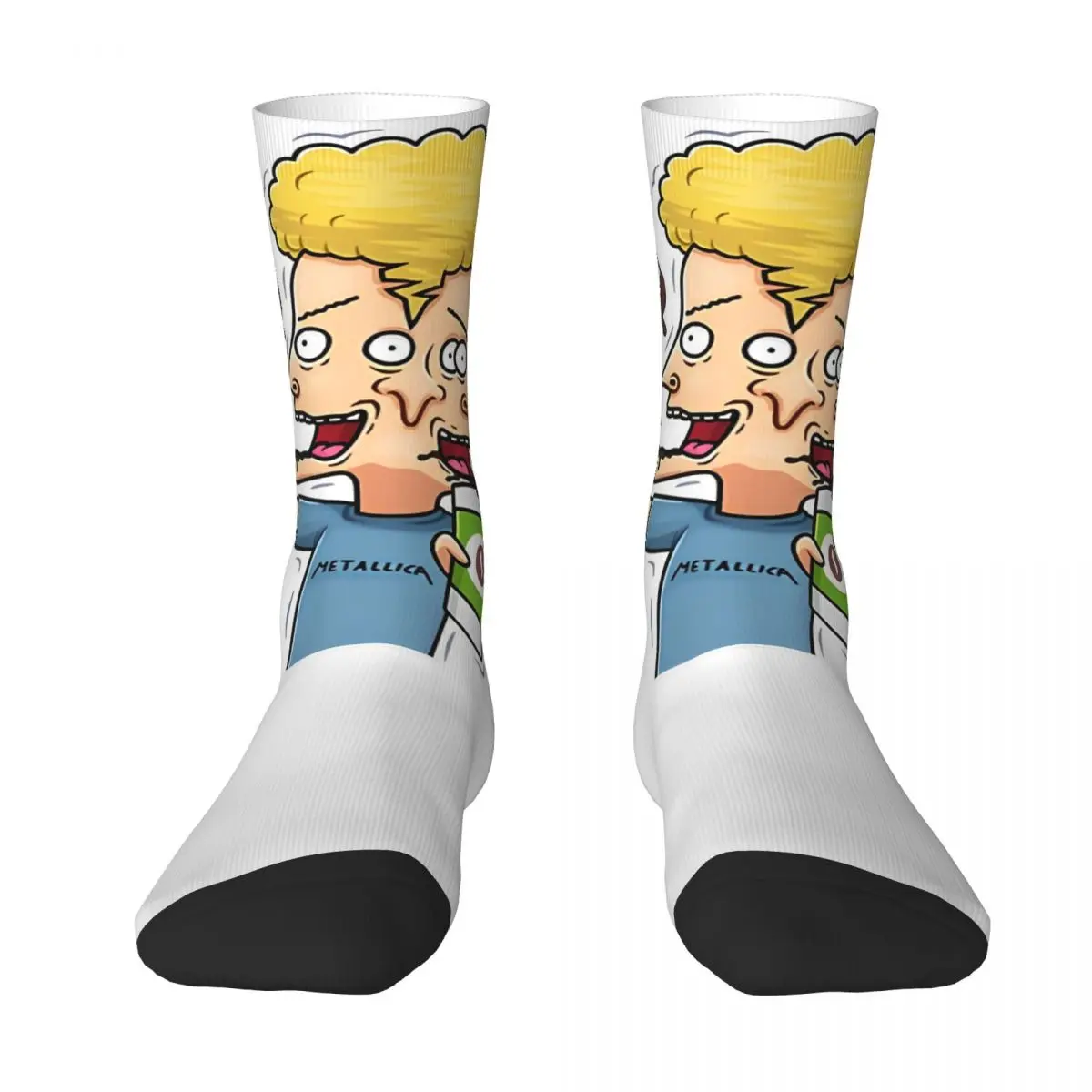 Beavis And Butt-Head Stockings real life Design Fashion Socks Spring Non Slip Socks Men's Climbing High Quality Socks