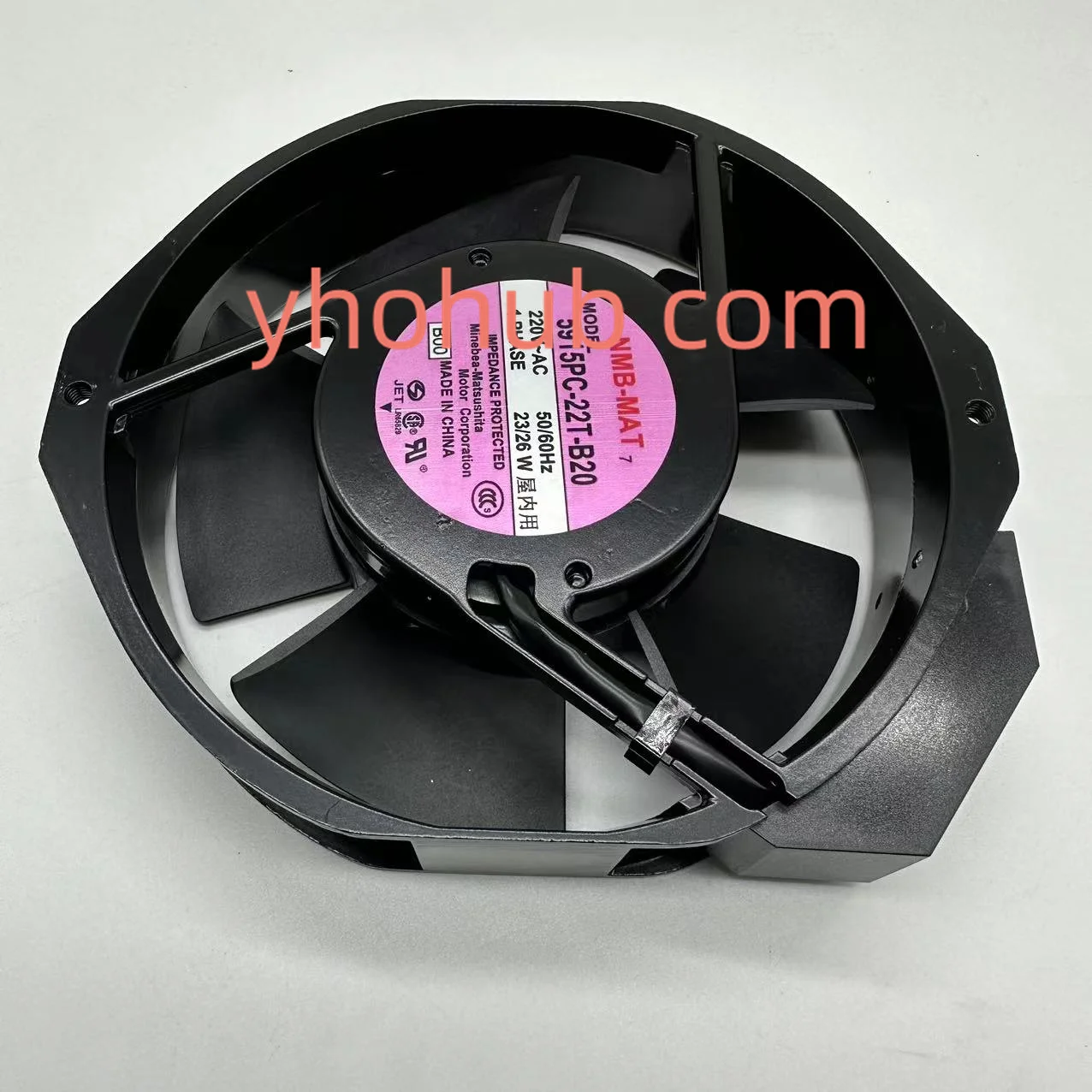 

NMB-MAT 5915PC-22T-B20 B00 AC 220V 172x172x38mm Server Cooling Fan