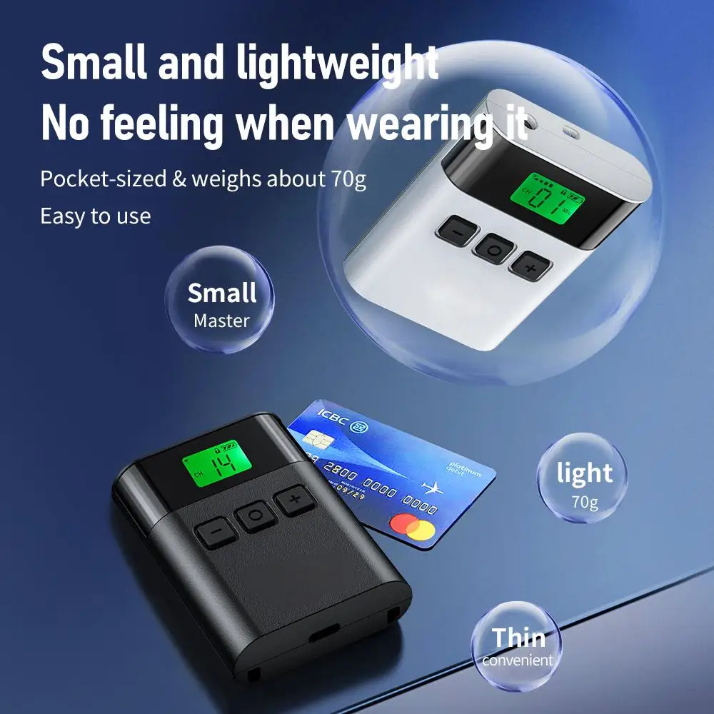 KT888 Walkie Talkie inalámbrico Sistema de guía turística Radio bidireccional de largo alcance A2524