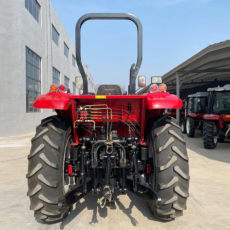 CNMC 4x4 Wheel Tractor High Efficiency 30HP Tractor With Sunshade Factory Direct Sales Compact Type Farm Use Made In China