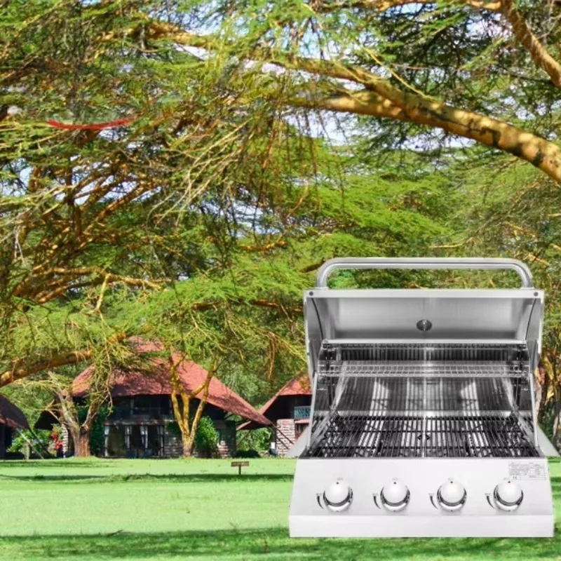 Customized Professional Smokeless Korean BBQ Grill Outdoor Gas Barbecue Portable Oven