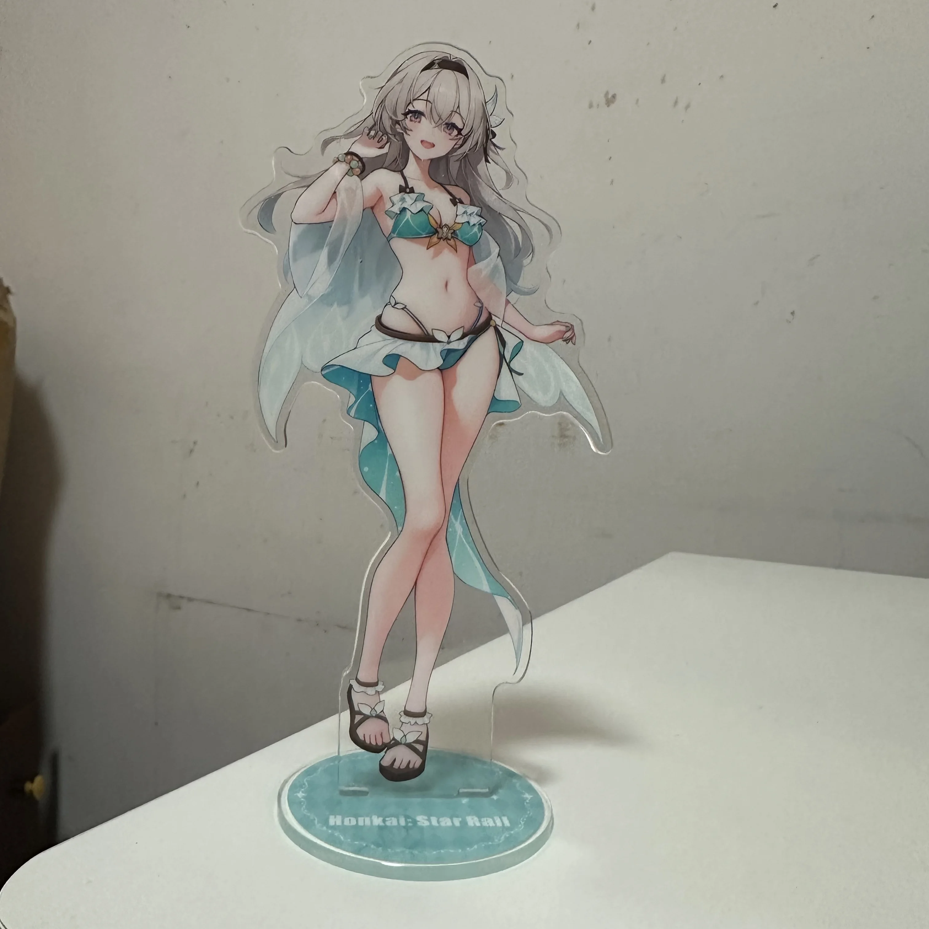 Game Honkai: Star Rail Figures Sunday Robin Firefly Cosplay Acrylic Stand Model Plate Desk Decor Standing Sign Fans Gifts