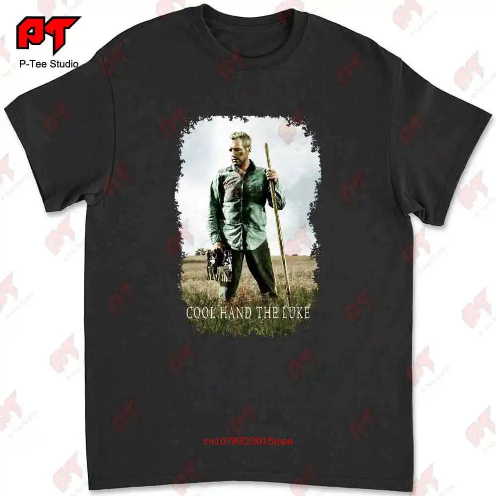 Cool Hand The Luke Men 1967 Movie Paul Newman T-shirt V7IQ