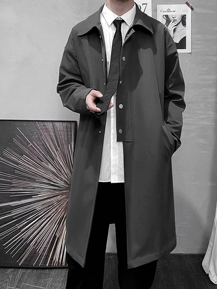 

Мужская ветровка Cleanfit Barma Ken: стильная демисезонная куртка средней длины с длинными рукавами и накладными карманами